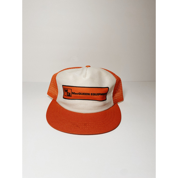 Other - Vintage MacQueen Equipment Mesh Snapback Cap Hat